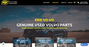 Erie Vo-Vo Used Volvo Parts